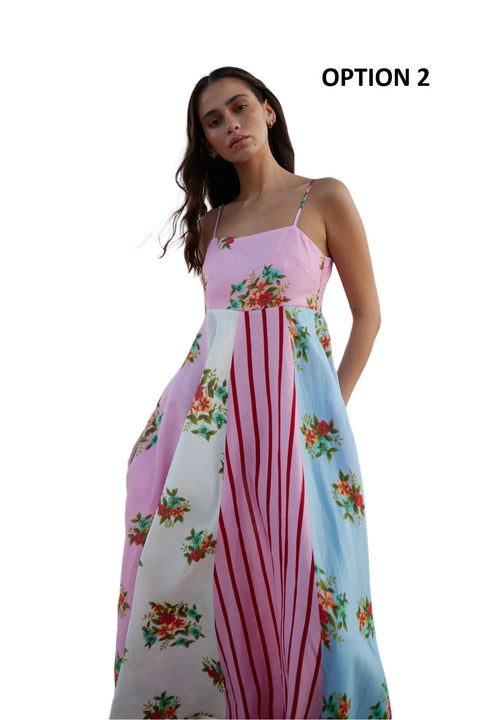 New Graffiti Print Pendulum Dress CODE: KAR4644