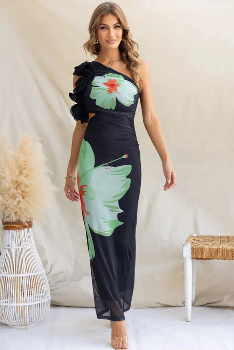 New Fashion One-shoulder Slim Dress CODE: KAR4647