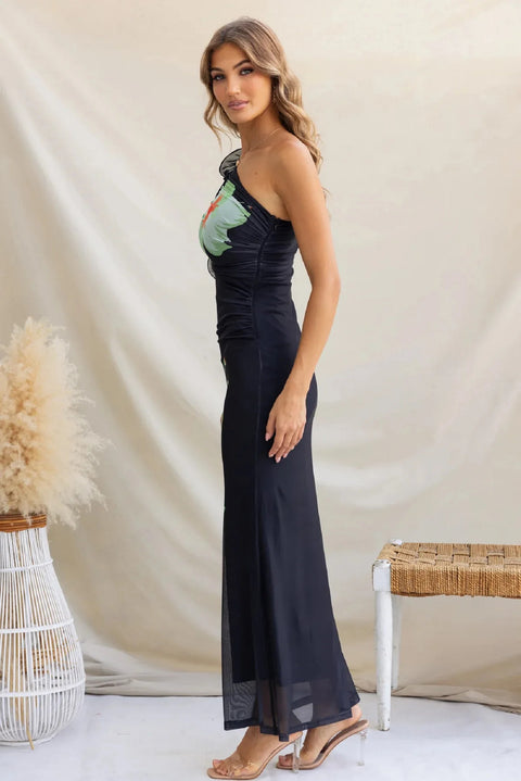 New Fashion One-shoulder Slim Dress CODE: KAR4647