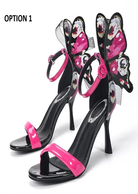 New Butterfly Ankle Strap Party High Heels Sandals CODE: KAR4658