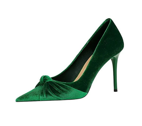 New Design Pumps Plus Size Pointed High Heels CODE: KAR4668