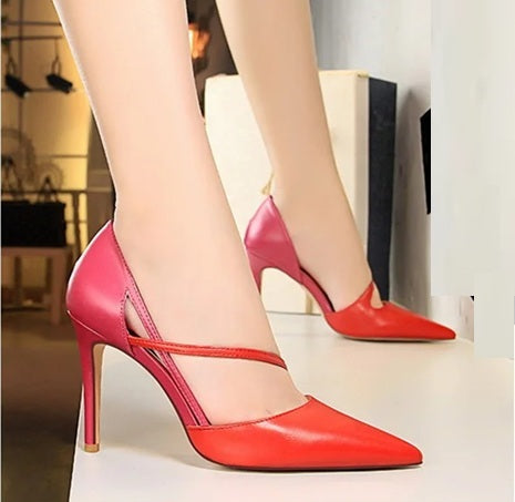 New Pointed Toe Ankle Strap High Heels CODE: KAR4670