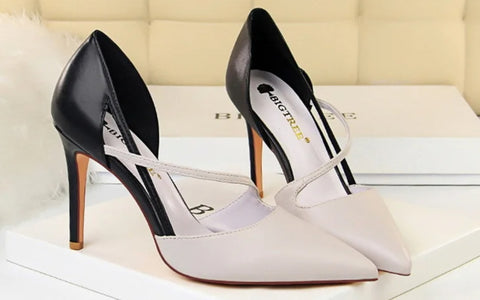 New Pointed Toe Ankle Strap High Heels CODE: KAR4670