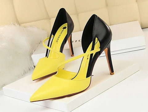 New Pointed Toe Ankle Strap High Heels CODE: KAR4670