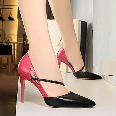 New Pointed Toe Ankle Strap High Heels CODE: KAR4670
