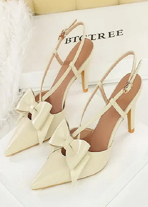 New Spring Elegant Butterfly Knot Stiletto Heels CODE: KAR4672