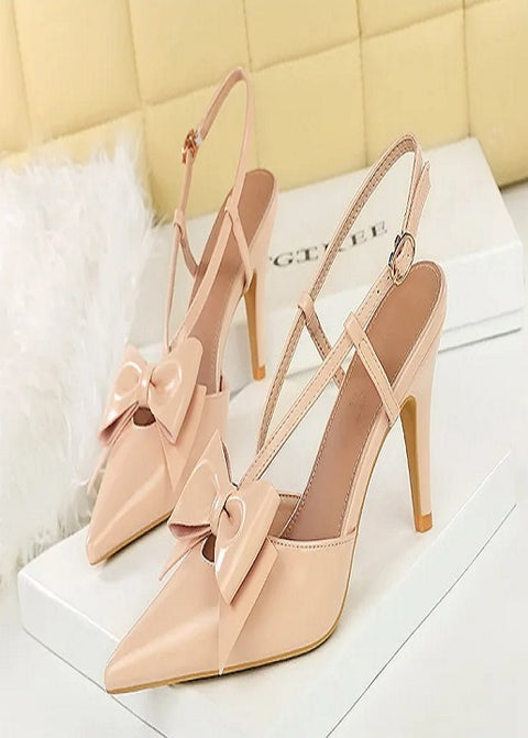 New Spring Elegant Butterfly Knot Stiletto Heels CODE: KAR4672