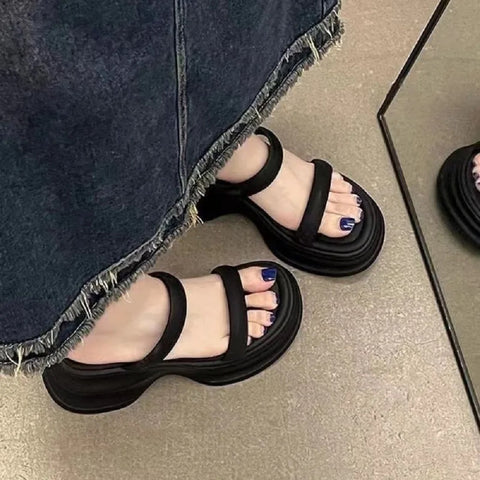 New Fashion Thick-soled Casual Platform Sandals CODE: KAR4675