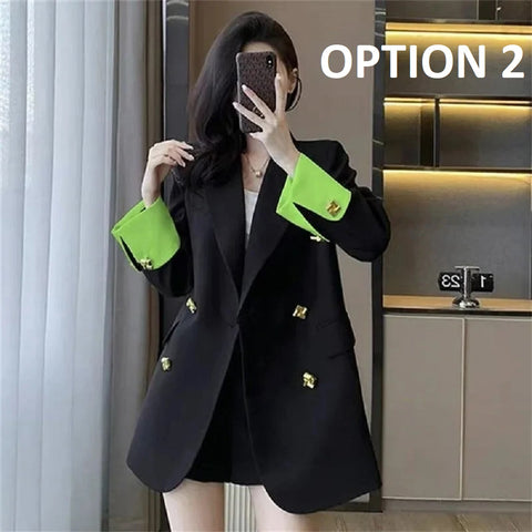 New Fashion High-end Design Sense Casual Office Elegant Blazer CODE: KAR4681