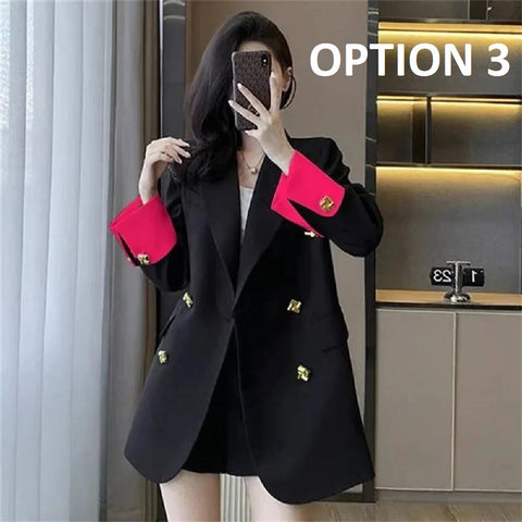 New Fashion High-end Design Sense Casual Office Elegant Blazer CODE: KAR4681