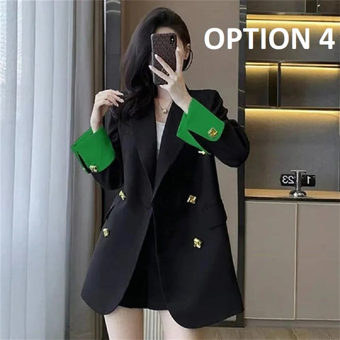 New Fashion High-end Design Sense Casual Office Elegant Blazer CODE: KAR4681