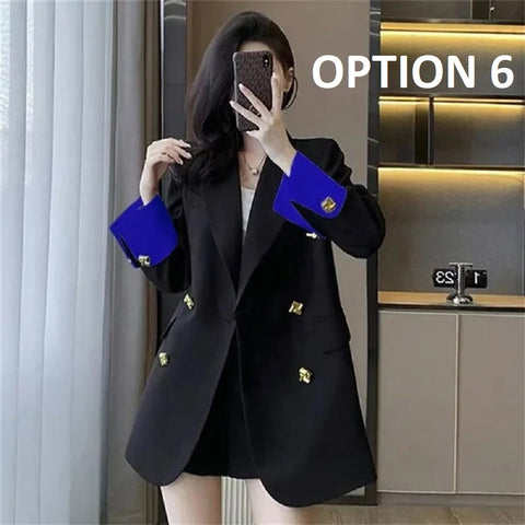 New Fashion High-end Design Sense Casual Office Elegant Blazer CODE: KAR4681