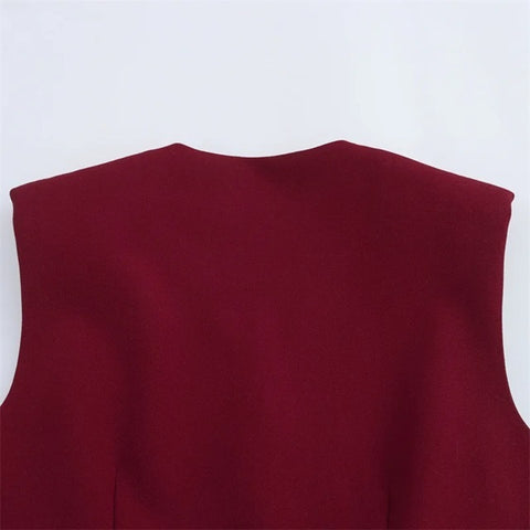 New Fashion Slim Fit Blazer and Flared Pants Two-Piece Set CODE: KAR4691