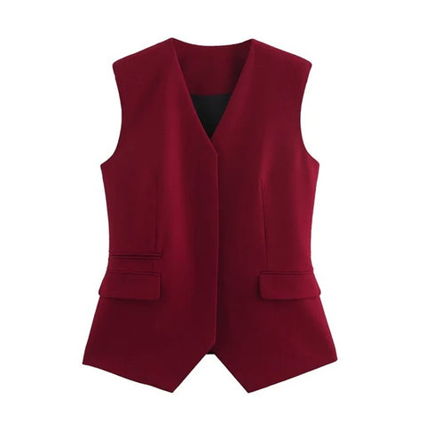 New Fashion Slim Fit Blazer and Flared Pants Two-Piece Set CODE: KAR4691