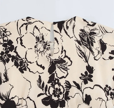 New fashion temperament printed Long dress CODE: KAR4698