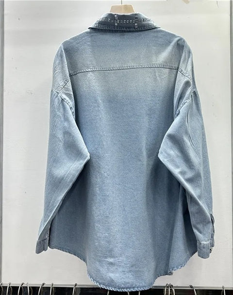 New Fashion Casual Lapel Long Sleeve Coat CODE: KAR4699