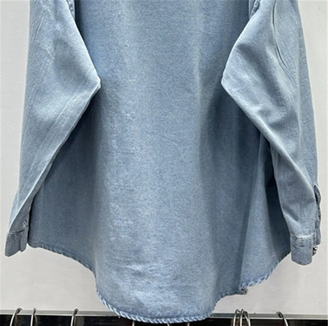 New Fashion Casual Lapel Long Sleeve Coat CODE: KAR4699