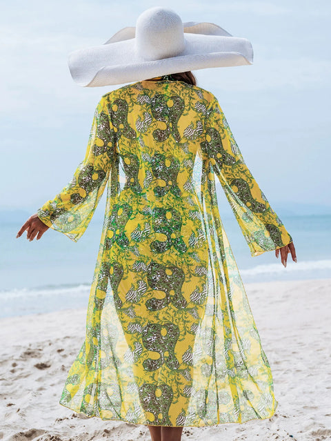New Fashion Floral Print 3-Piece Swimwear CODE: KAR4709