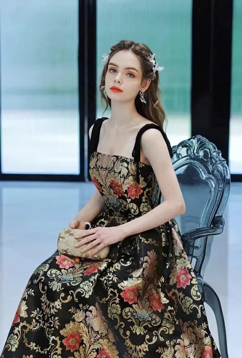 New Sexy A Line Suspender Wedding Shoot Dress CODE: KAR4710