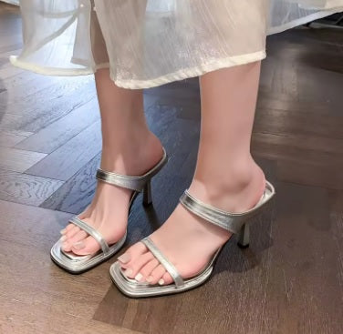Fashion Comfort Casual Heels Outdoor Open Toed High-heel  Sandals CODE: KAR4732
