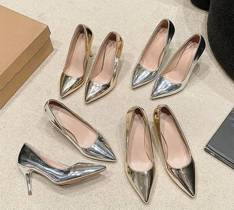 New Fashion Pumps Pointed Toe High Heels 8/10cm CODE: KAR4734