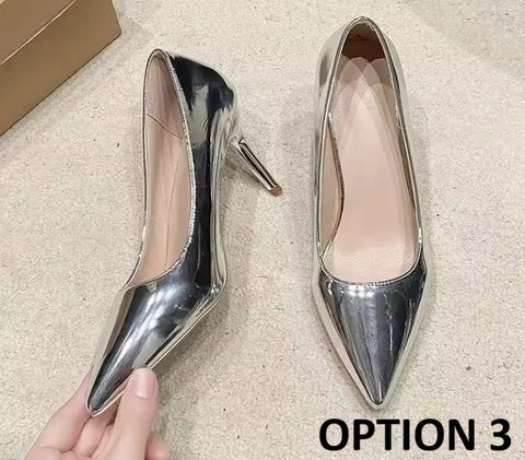 New Fashion Pumps Pointed Toe High Heels 8/10cm CODE: KAR4734