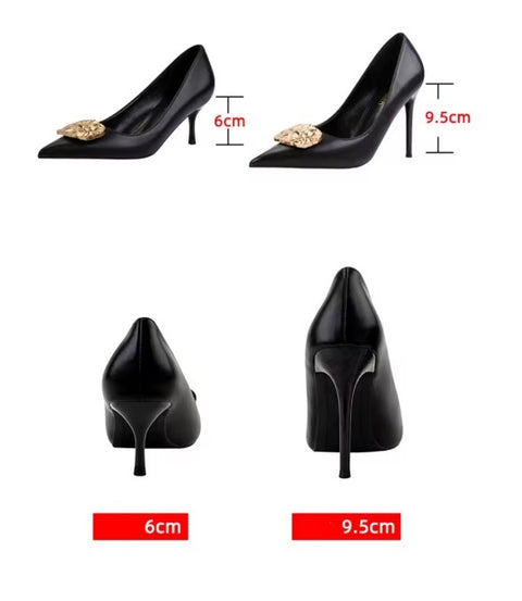 New Autumn Sexy Party Buckle High Heels CODE: KAR4748