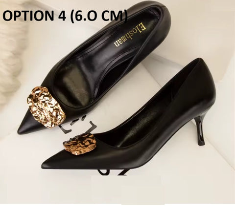 New Autumn Sexy Party Buckle High Heels CODE: KAR4748