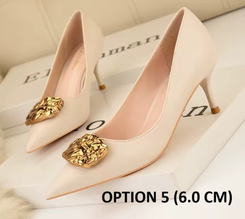 New Autumn Sexy Party Buckle High Heels CODE: KAR4748