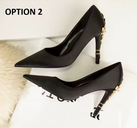 New Pointed Toe Party Wedding High Heels CODE: KAR4750