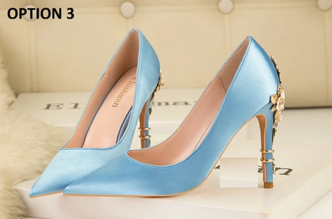 New Pointed Toe Party Wedding High Heels CODE: KAR4750