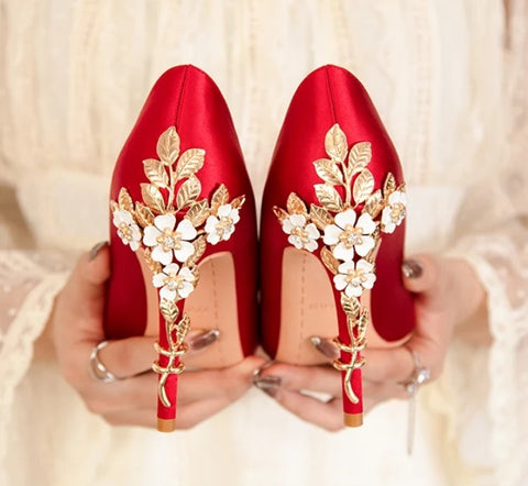 New Pointed Toe Party Wedding High Heels CODE: KAR4750