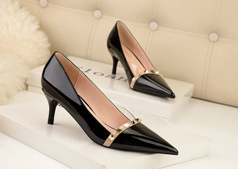 Summer Rivet Pumps Sexy Fashion Retro Zapatos High Heels CODE: KAR4752