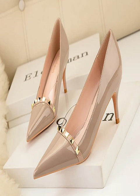 Summer Rivet Pumps Sexy Fashion Retro Zapatos High Heels CODE: KAR4752