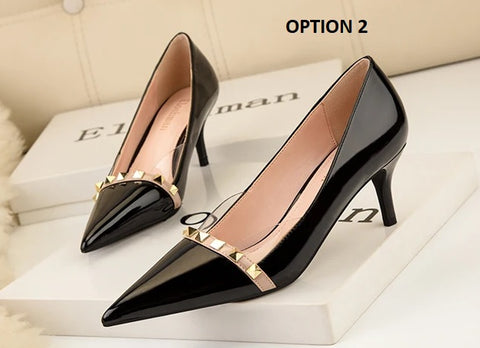 Summer Rivet Pumps Sexy Fashion Retro Zapatos High Heels CODE: KAR4752