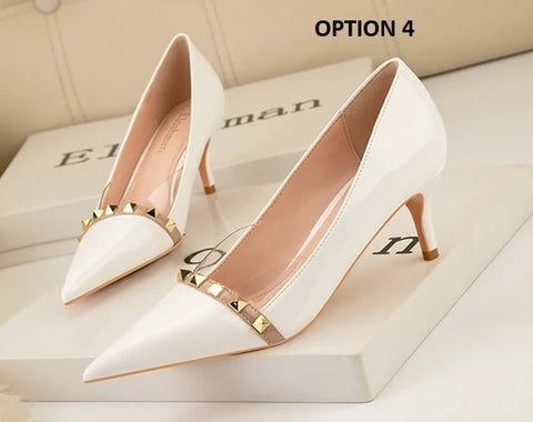 Summer Rivet Pumps Sexy Fashion Retro Zapatos High Heels CODE: KAR4752