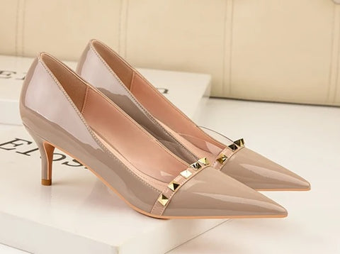 Summer Rivet Pumps Sexy Fashion Retro Zapatos High Heels CODE: KAR4752