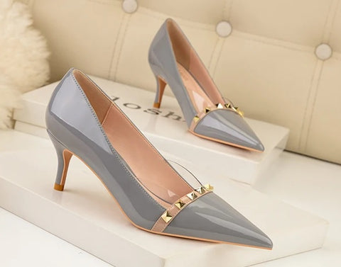 Summer Rivet Pumps Sexy Fashion Retro Zapatos High Heels CODE: KAR4752