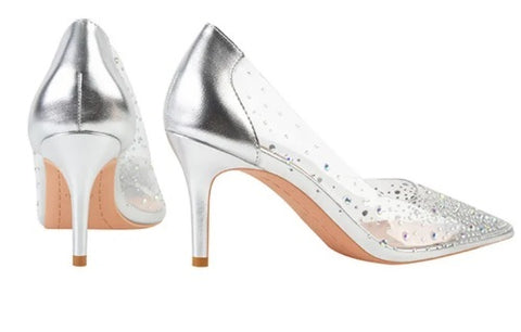 Sexy Transparent Crystal Pumps Autumn High Heels CODE: KAR4757