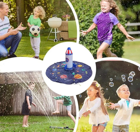 New Portable Summer Sprinkler Splash Pad Inflatable Yard Water Toys CODE: KAR4763