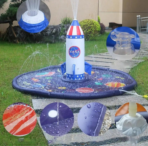 New Portable Summer Sprinkler Splash Pad Inflatable Yard Water Toys CODE: KAR4763