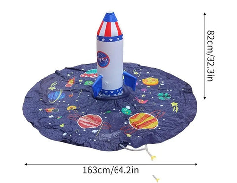 New Portable Summer Sprinkler Splash Pad Inflatable Yard Water Toys CODE: KAR4763