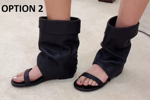 New Cro Heap One-Strap Exposure Boots CODE: KAR4764