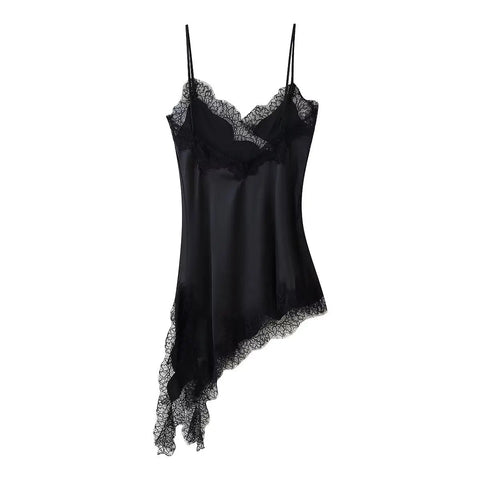 New Fashion Cami Mini Asymmetric Dress CODE: KAR4770