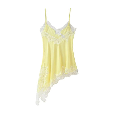New Fashion Cami Mini Asymmetric Dress CODE: KAR4770