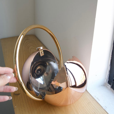New Fashion Round Creative Mini Trendy Handbag CODE: KAR4775
