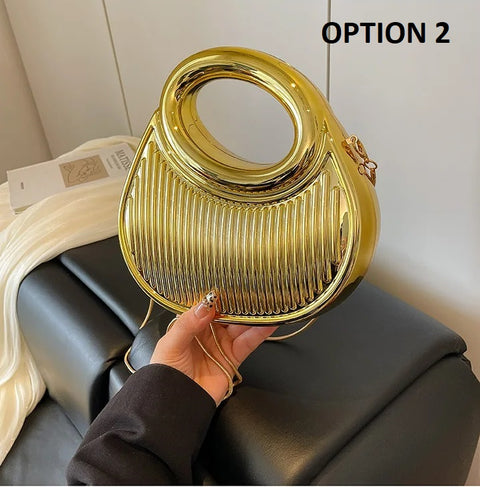 New Fashion Irregular Acrylic Box Cross body Handbag CODE: KAR4778