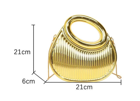 New Fashion Irregular Acrylic Box Cross body Handbag CODE: KAR4778