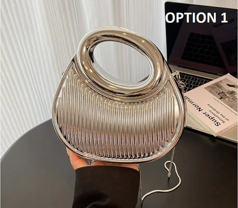 New Fashion Irregular Acrylic Box Cross body Handbag CODE: KAR4778