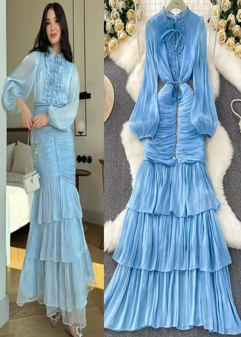 New Ankle Length Solid Party Long Dress CODE: KAR4782